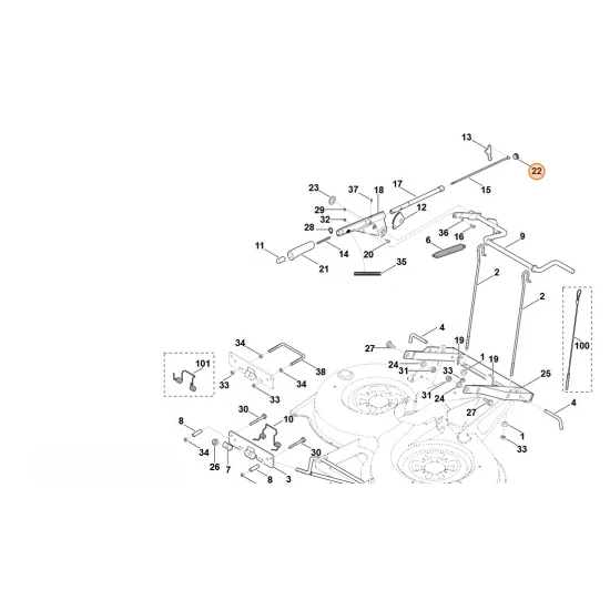 STIHL   Zatyczka zamykająca 9302 929 1320